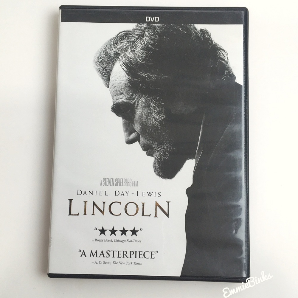 Pair of Abraham Lincoln DVDs: Daniel Day Lewis Lincoln & Sandburg’s Lincoln - Picture 2 of 9